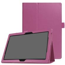 Slim Folded Stand Flip Cover for Lenovo Tab P10/M10 10.1 Case Model TB-X705L X705F X605L X605F PU Leather Capa Tab M10 10.1 Case 2024 - buy cheap