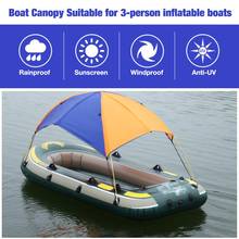 Parasol de pesca para barco inflable, Kit de Kayak para lluvia, velero, cubierta superior, parasol plegable, tienda de campaña, accesorios para Kayak 2024 - compra barato