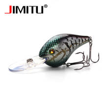 JIMITU wobblers Crankbait 75mm 24g topwater Artificial fishing lures sea fising woofer Bass minnow pike lure carpfishing leurre 2024 - buy cheap