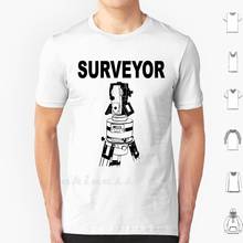 Survey , Surveying T Shirt 100% Cotton DIY S-6xl Surveying To Survey Measuring Surveyor Instrument Tachymeter 2024 - buy cheap