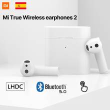 Xiaomi-fones de ouvido sem fio, bluetooth 5.0, air 2, tws, microfone duplo, cancelamento de ruído, decodificação de áudio lhdc 2024 - compre barato