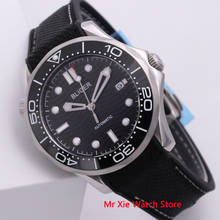 Bliger 41mm Automatic Mechanical Mens Watch Luxury Brand Rubber Strap Luminous Waterproof Military Calendar Clock Wristwatch Men 2024 - buy cheap