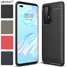 Funda de silicona suave para Huawei P40 Pro ELS-NX9, funda ajustada para teléfono Huawei P 40 ANA-NX9, fundas mate a prueba de golpes ELS NX9 ANA P40Pro 2024 - compra barato