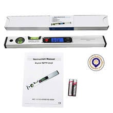 CNC Angle meter angle ruler digital display level electronic level ruler digital display slope meter 400MM angle ruler level 2024 - buy cheap