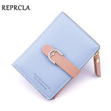 REPRCLA Fashion Ladies Wallet PU Leather Coin Bag Folding Purse Card Holder Brand Designer Women Wallets 2024 - buy cheap