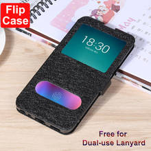 6.5'' Cover For Meizu 16T case For Meizu 16 T shell PU Leather coque open Window Phone Cases  for Meizu16T M928Q flip case 2024 - buy cheap