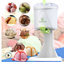 Máquina automática de helados de cono duro para el hogar, 220V, 20W, de gran capacidad 1L, DIY, 1 ud. 2024 - compra barato