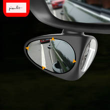 Espelho para estacionamento exterior automibile, acessórios de segurança para visão traseira, espelho convexo para ponto cego, 2 lados rotativos, 360 deg 2024 - compre barato