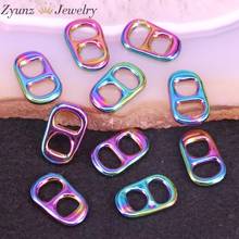 20PCS, Soda Pop Tab Charm, Pull Tab, Purple Green Soda Cap Charm, Can Tab Pendant Charm, Jewelry Making Component 2024 - buy cheap