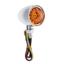 Lâmpada de luz indicadora de seta âmbar para motocicleta, 2 peças 2024 - compre barato