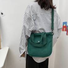 New Women Bags Female Canvas Handbags Large Capacity Tote Bags Crossbody Shoulder Bags Ladies Hand Bags Shopping Bag 2024 - buy cheap