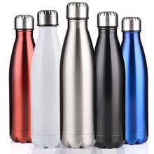 350/500/750/1000ml   Double-Wall Insulated Vacuum Flask Stainless Steel Water Bottle BPA Free Thermos for Sport Water Bottles 2024 - buy cheap