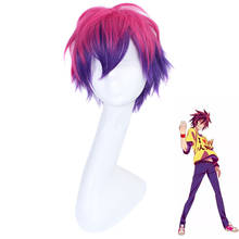 Anime No Game No Life Sora Wig Cosplay Costume Men Women Short Heat Resistant Synthetic Hair Wig+ Free Wig Cap 2024 - buy cheap