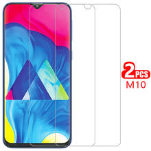 Capa para samsung m10, capa protetora de vidro temperado para galaxy m 10 10m 2024 - compre barato