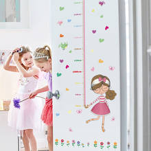 Adesivo de parede para guarda-chuva, adesivo para medida de altura para parede de sala de estar, quarto, arte de decoração para quartos de crianças 2024 - compre barato