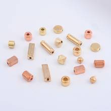 100Pcs/Lot Plastic Charms Beads Bracelet Necklace DIY CCB Oblate Cuboid Polyhedron Tube Loose Spacer Beads For Jewelry Making 2024 - buy cheap