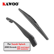KAWOO Car Rear Wiper Blade Blades Back Window Wipers Arm For Suzuki Splash Hatchback (2008 Onwards) 255mm Auto Windscreen Blade 2024 - buy cheap