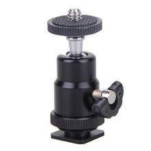 Flash Bracket Holder Mount 1/4 Hot Shoe Adapter Ball Head with Lock 2024 - buy cheap