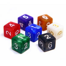 15 Kinds Options Dice Sets Multicolor Dice Puzzle Game Send Children Multicolor Sided Dice Funny Game 2024 - buy cheap