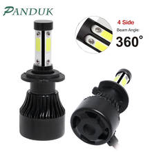 PANDUK 2pcs 14000LM LED H7 H11 LED Bulb 360 Degree H1 H3 H4 H8 H9 9005 HB3 9006 HB4 Auto Car Headlight 12V 6000K Fog Light 2024 - buy cheap