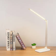 Desk Lamp Table LED Bedroom Night Light Luminary Lamps Fixture Bedside Stepless Dimmable Reading Foldable Rotatable Touch Switch 2024 - buy cheap