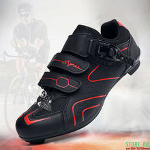 Zapatillas de ciclismo profesionales para hombre y mujer, zapatos transpirables con autosujeción para bicicleta de carretera y de montaña, novedad de 2020 2024 - compra barato