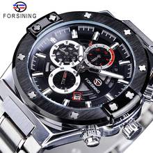 Forsining-relógio de pulso inspire sport para homens, relógio mecânico automático militar, display de data, marca de luxo 2024 - compre barato