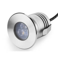 Mini holofote led ip68 à prova d'água, 3w, 12v, iluminação de jardim, sauna, ponto de rua, piscina, lâmpada marinha, luz de lua, iluminação