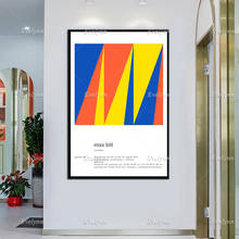 Póster de exposición Max Bill 1973, minimalista moderno, abstracto, decoración del hogar, impresiones de Arte de pared, lienzo, imágenes modulares, regalo único 2024 - compra barato