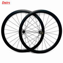 Carbon wheels disc brake 700c 38x23mm clincher brakes D411SB D412SB hubs 100x12 142x12 1450g disc road bicycle wheel 2024 - buy cheap