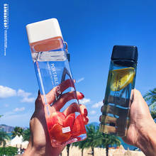 Soffe-botella de agua de 450ml transparente para exteriores, bote portátil para acampar, senderismo, viaje 2024 - compra barato