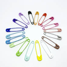 High Quality 100pcs Colorful Safety Pins DIY Sewing Tools Accessory Metal Needles Safety Pin Small Brooch Apparel Accessories 2024 - buy cheap