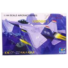 1/144 USA YF-22 Lightning II Fighter Military Assembly Aircraft Model 2024 - buy cheap