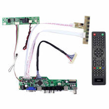 Placa de condutor para tv led, matriz de exibição de tv lcd + usb + vga + hdmi, compatível com 21.5x1920, plugue de condutor para 1080 polegadas 2024 - compre barato