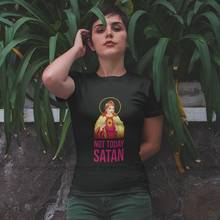 Camiseta de Hoy no Satanás para mujer, ropa informal con estampado de Bianca Del Rio Hoy no Satanás, Rupaul Is Drag Race 2024 - compra barato