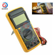 LCD Digital Multimeter Multimetro Electric Ammeter Voltmeter Resistance Capacitance hFE Volt Amp Ohm AC/DC Tester Probe 2024 - buy cheap