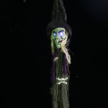 Halloween Witch Decoration Glowing Pointed Hat Witch Halloween Party Decoration Supplies Halloween Horror Props HM18 2024 - buy cheap