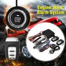 Sistema de alarma de arranque de motor de entrada sin llave, botón pulsador, sistema de arranque remoto para coche SUV PKE 2024 - compra barato
