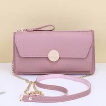 New Ladies Mobile Phone Bag Women Wallet Large Capacity Long Clutch Zipper Diagonal Shoulder Crossbody Bag Lady Totes 2024 - buy cheap