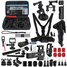 PULUZ 43 in 1 Accessories Kits for DJI Osmo Pocket Chest Strap Wrist Strap Suction Cup Mount 3-Way Pivot Arms J-Hook Buckle Grip 2024 - buy cheap