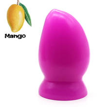 Plugue anal em silicone macio, plugue anal de tamanho grande com ventosa, sem vibrador, ponto g, brinquedos sexuais adultos para mulheres, pau 2024 - compre barato