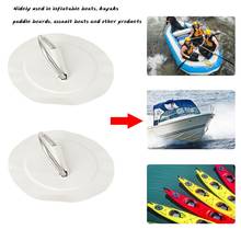 Kit de remendo anel para barco inflável, 2 peças 5cm d remendo para prancha de bungee sup, anel d-ring patches para acessórios de caiaque de barco inflável 2024 - compre barato