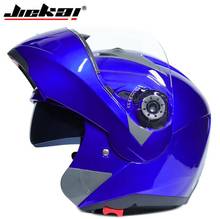 Новое поступление наклейка кружок JIEKAI 105 флип мотоциклетный шлем motocicleta casco шлемы мотокросса гоночный шлем M L XL XXL 2024 - купить недорого