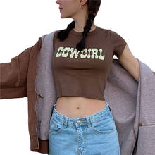 Женская футболка с милым графическим принтом Y2K, одежда для E-Girl в стиле Харадзюку, Kawaii Kuromi, летний короткий топ, уличная одежда 2024 - купить недорого