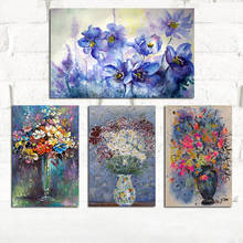 Modern Abstract Flower In A Vase Orchid Canvas Painting Posters and Prints Cuadros Wall Art Pictures for Living Room Home Decor 2024 - buy cheap