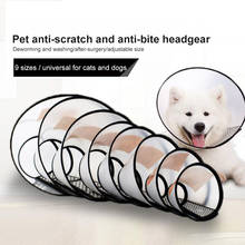 Collar protector para mascotas, cono de recuperación para el cuello del perro, antimordedura, lamer, cirugía, curación de heridas, gato, perro, Círculo de recuperación de la salud 2024 - compra barato