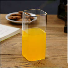 Tazas de té de vidrio transparente para el hogar, tazas creativas para la oficina, simples para el desayuno, leche, capuchino, café Latte, zumo de fruta, regalos 2024 - compra barato