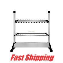 Aluminum alloy 24 grid fishing rod display stand Fishing rod holder for Yacht boat rod storage rack Fishing gear accessories 2024 - buy cheap