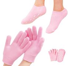 2 пары/Лот (увлажняющий Восстанавливающий отбеливающий увлажняющий гель для лечения кожи спа перчатки и носки) Уход за ногами 2024 - купить недорого