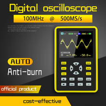 Mini osciloscopio Digital portátil con pantalla LCD de 5012 pulgadas, 2,4 H, ancho de banda de 100MHz y frecuencia de muestreo de 500 MS/s 2024 - compra barato